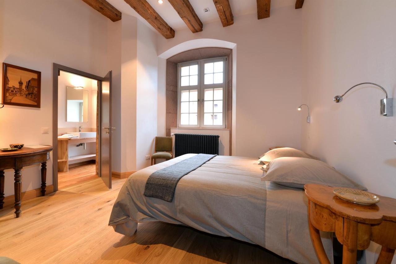Domaine La Cour Des Nobles - Demeure, Maison Et Appartements Au Coeur De Riquewihr Buitenkant foto