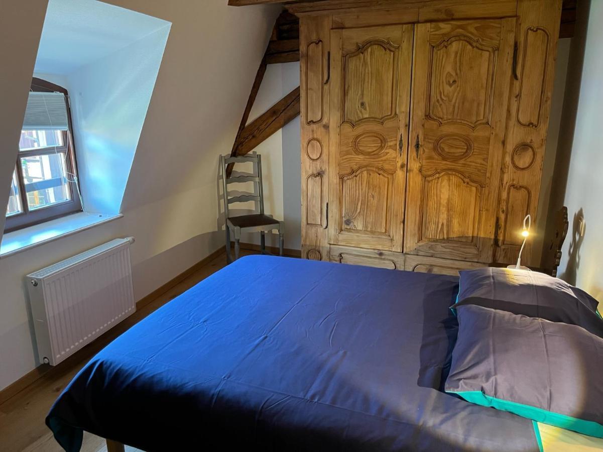 Domaine La Cour Des Nobles - Demeure, Maison Et Appartements Au Coeur De Riquewihr Buitenkant foto