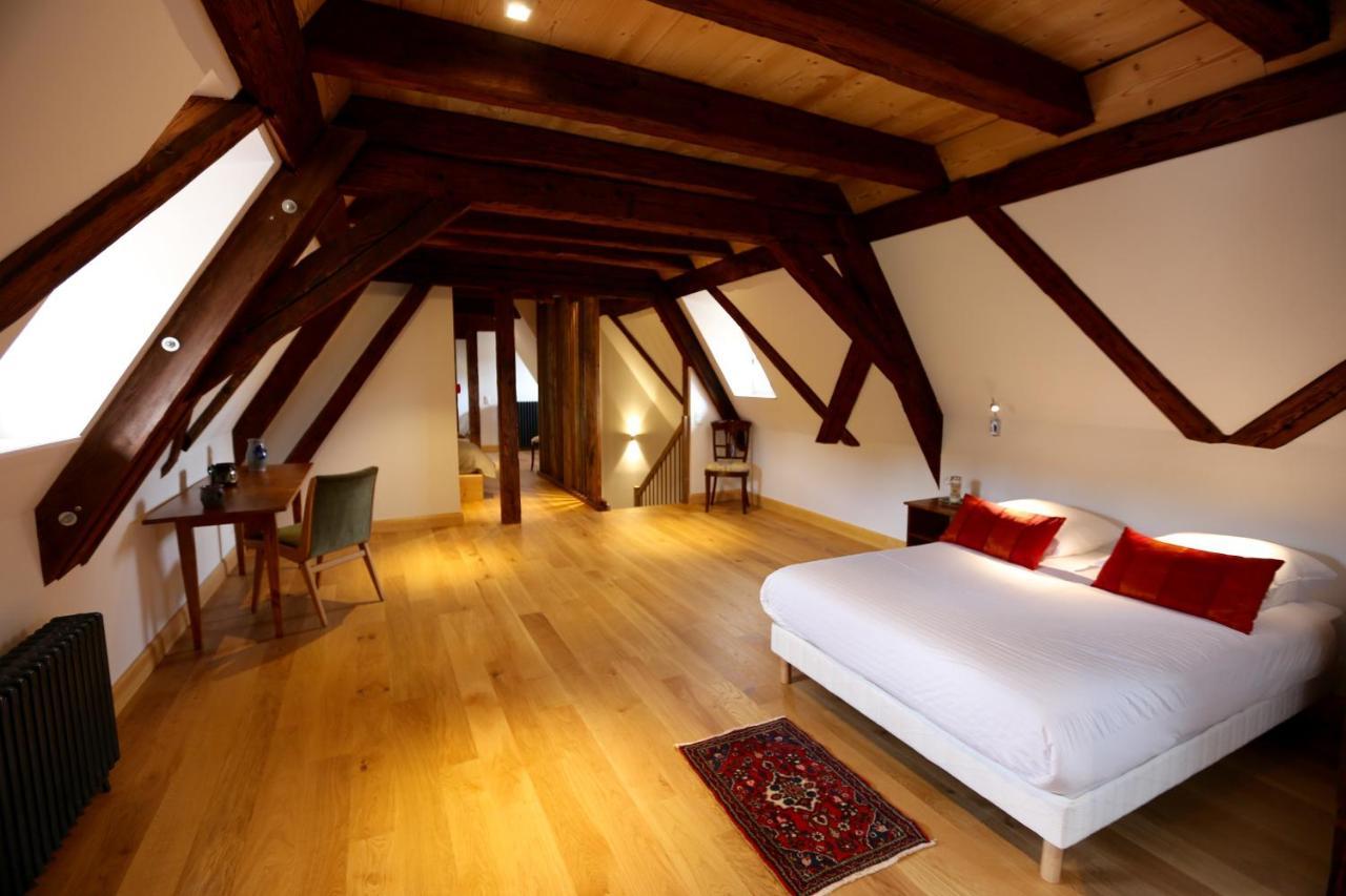 Domaine La Cour Des Nobles - Demeure, Maison Et Appartements Au Coeur De Riquewihr Buitenkant foto