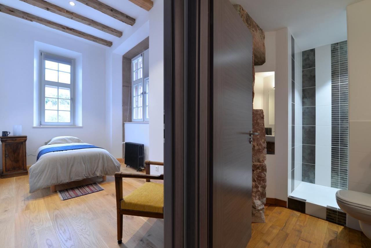 Domaine La Cour Des Nobles - Demeure, Maison Et Appartements Au Coeur De Riquewihr Buitenkant foto