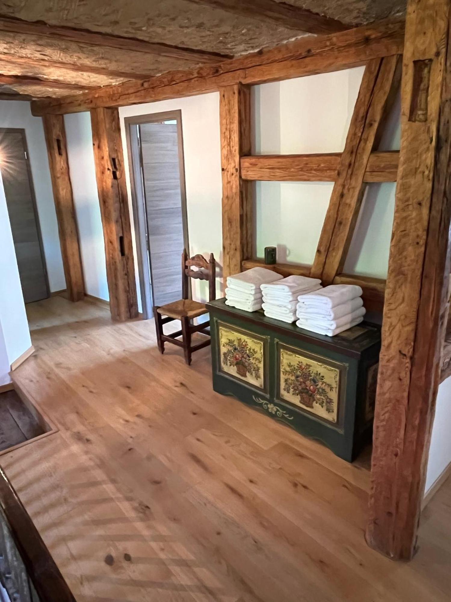 Domaine La Cour Des Nobles - Demeure, Maison Et Appartements Au Coeur De Riquewihr Kamer foto