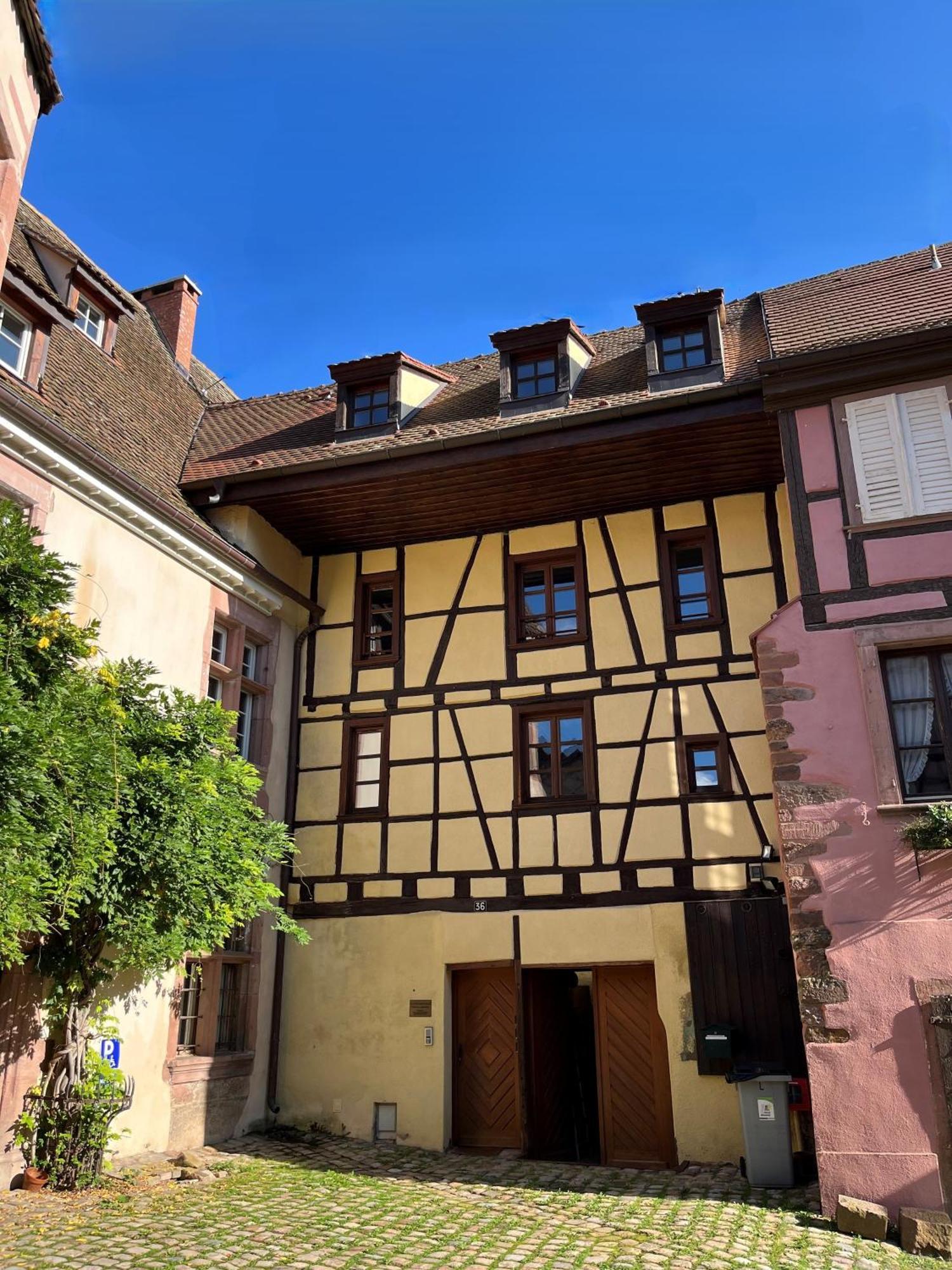 Domaine La Cour Des Nobles - Demeure, Maison Et Appartements Au Coeur De Riquewihr Kamer foto